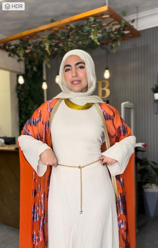SAADA Colored Kaftan