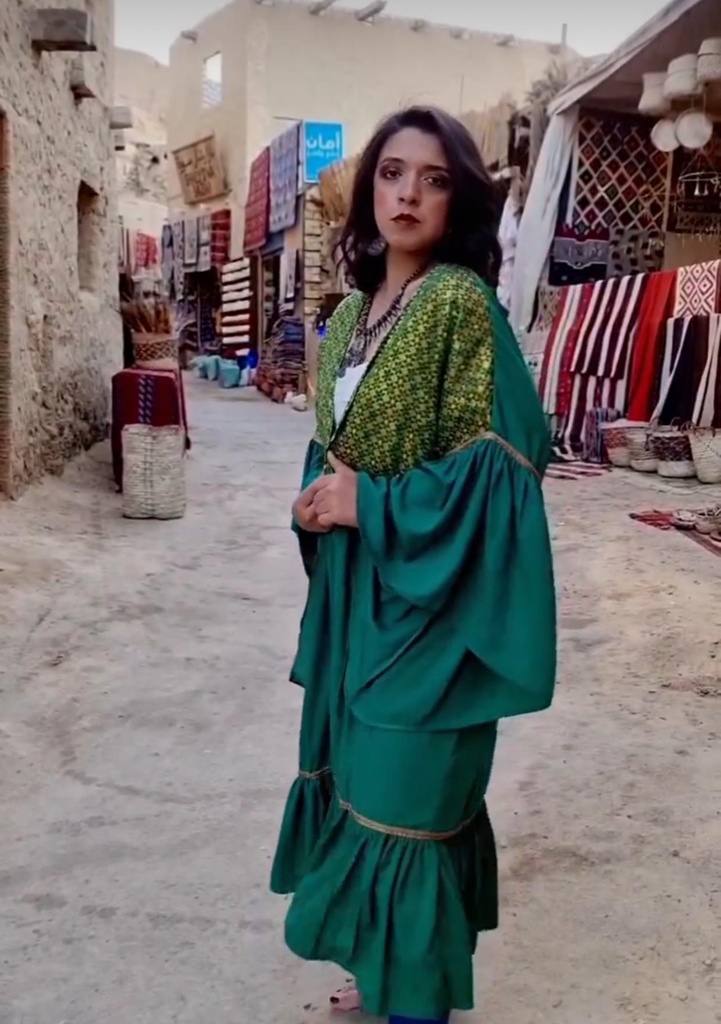 kaftan Creb Green