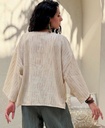 Linen Knitted Kimono