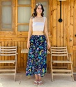 Skirt Chiffon Blue