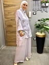 Sequin Shirt & Wide Leg Pants Set