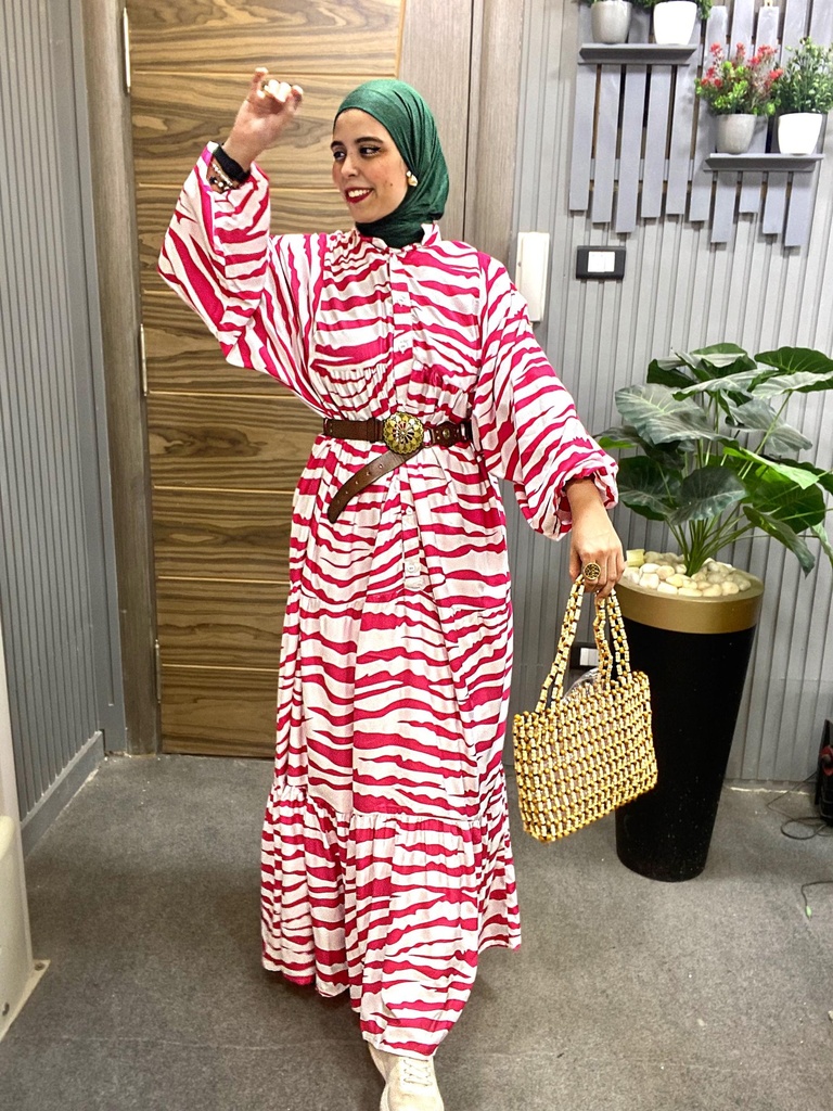 Easy Stripped Maxi Dress