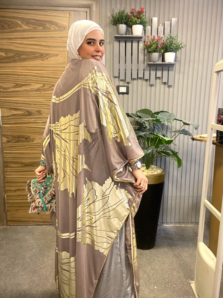GHAIDAA Shimmer Kaftan