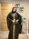 AZEEZA Polka Shimmer Kaftan