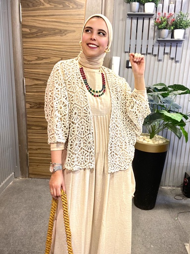 [s7-hers] Crochet jacket and dress