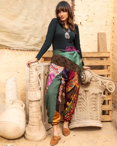 [L04-louqi] Melange Pants