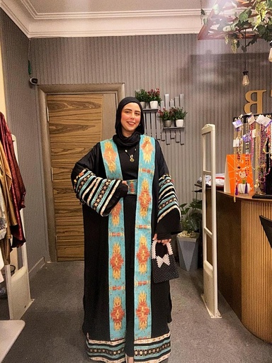 [sk2-rmd25] KHADIJA Embroidered Kaftan